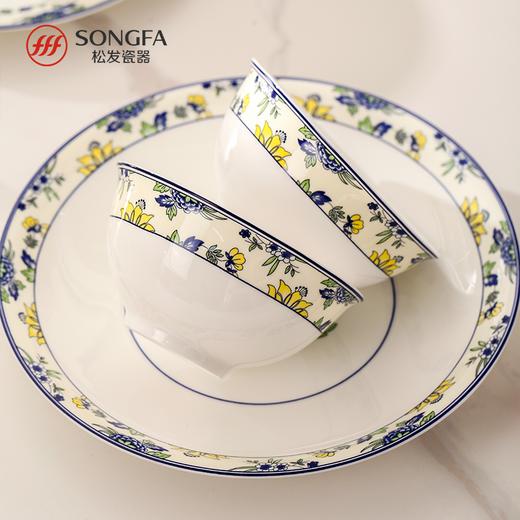 48头闲庭花香骨瓷釉中餐具 商品图4