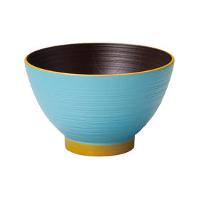 日本进口石田JAPAMO汤碗 淡蓝色