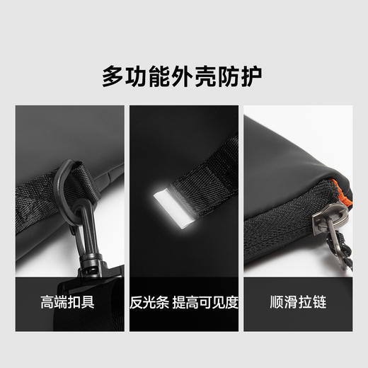 【单双肩快速切换扩容】觅行扩容多变斜挎包 可双肩多功能包 旅游便携单肩包 多变背负模式男士大容量背包 京东物流 商品图3