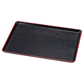 日本进口石田惠比寿盆 黑天朱4寸