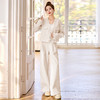 休闲时尚蕾丝花边拼接套装2025开春新款气质穿搭阔腿裤两件套WQE66619AQHUI 商品缩略图3