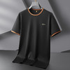 【DDP】大依优型大码短袖T恤时尚拼色潮流半袖体恤男加大夏装肥佬宽松休闲圆领棉胖子 商品缩略图3