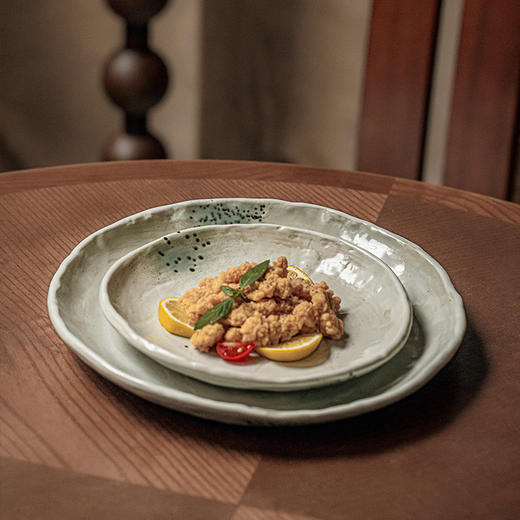 【小池系列陶瓷碗】侘寂风异形陶瓷碗盘料理餐厅餐盘特色民宿餐具 商品图2