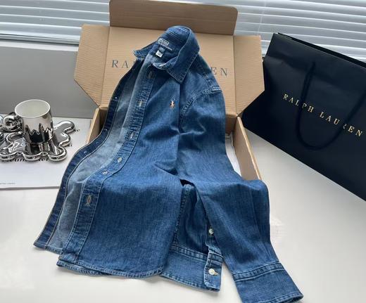 原单拉夫一衣多穿牛仔衬衫 商品图12