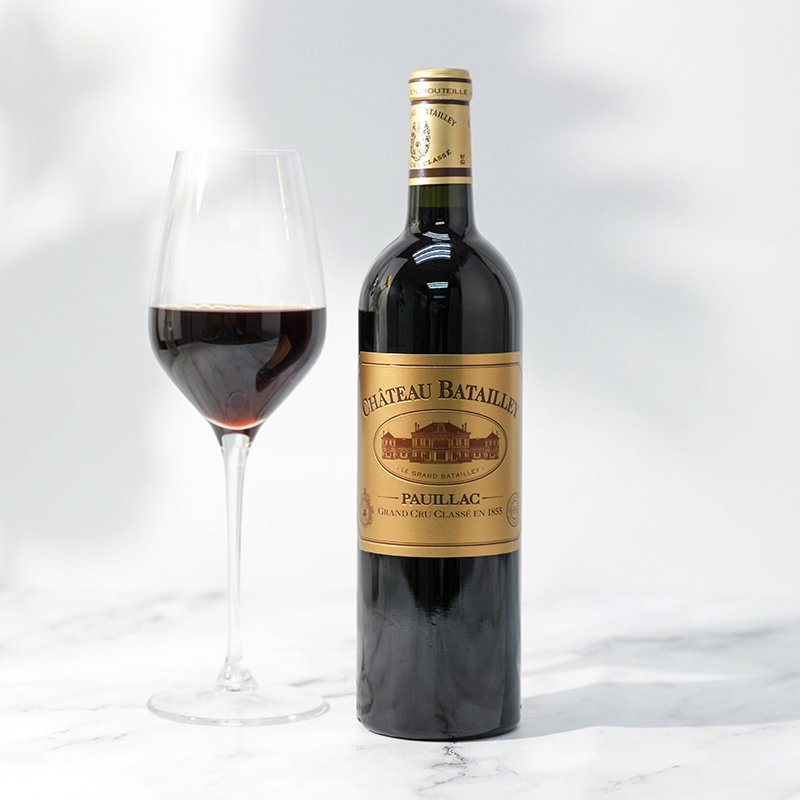 巴特利庄园红葡萄酒 【1855波尔多列级庄】2017 Château Batailley Pauillac AOP