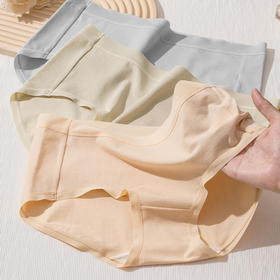  屁股“哧溜”一下就滑了进去，腹婆也能穿得超舒服的弹软内裤~ 