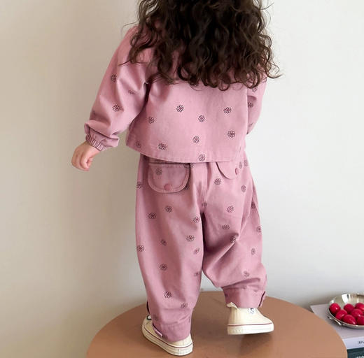 裁缝学苑TQ148女童春秋款衬衫套装样板春装儿童休闲两件套样板 商品图6