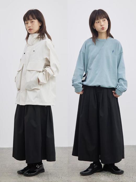 步履不停/5A43140C/多褶九分阔腿裤 商品图3