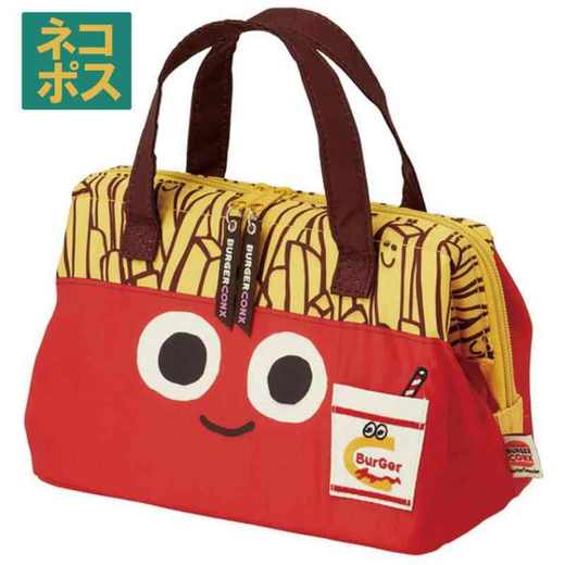 日本进口Skater儿童午餐包卡通汉堡土豆 商品图0