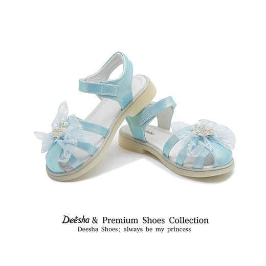 笛莎Deesha 女童童鞋2025夏新款时尚凉鞋 商品图2