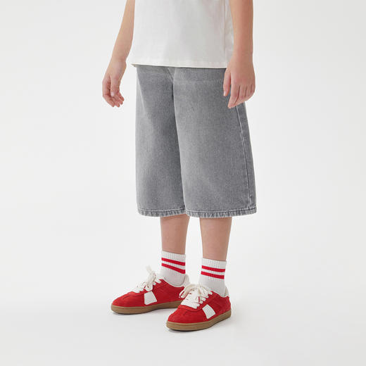 马克珍妮男童时尚五分牛仔短裤 儿童裤子2025年春夏新款550650 商品图1