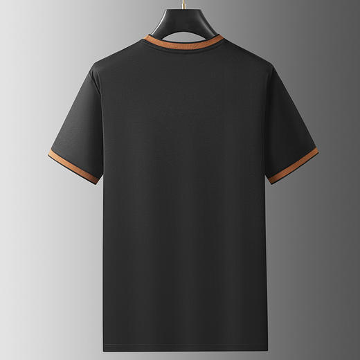 【DDP】大依优型大码短袖T恤时尚拼色潮流半袖体恤男加大夏装肥佬宽松休闲圆领棉胖子 商品图1
