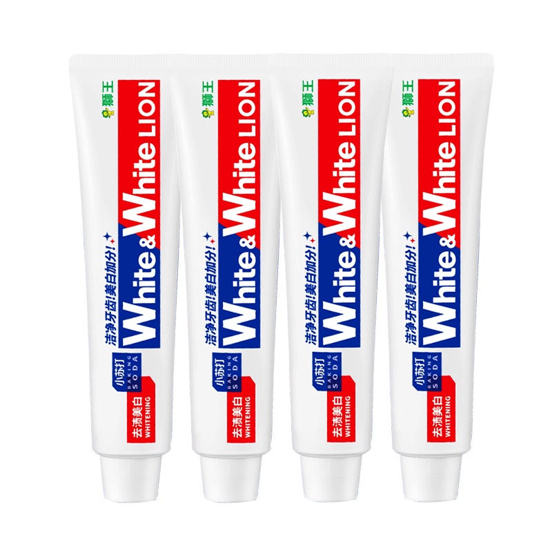 L狮王WHITE葡萄柚小苏打美白牙膏120g一支（本周下单预定到货配送）