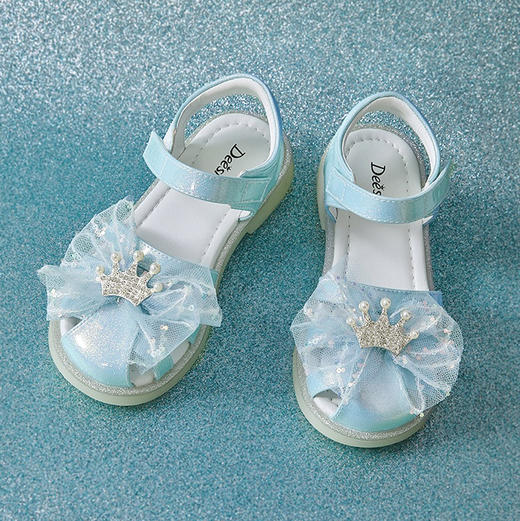 笛莎Deesha 女童童鞋2025夏新款时尚凉鞋 商品图1