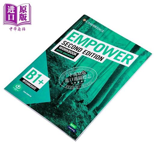 【中商原版】Empower Intermediate B1+ Workbook with Answers 剑桥成人英语赋能 B1+级别 练习册含答案 商品图2