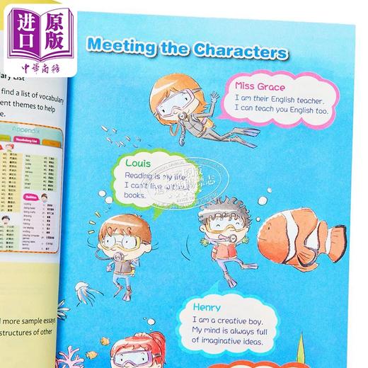 【中商原版】课室小学英文快乐学写作 第2册CLASSROOM Primary Good Writing Guide BK 2 (P3-4)香港原版 快乐写作手册辅导书 商品图3