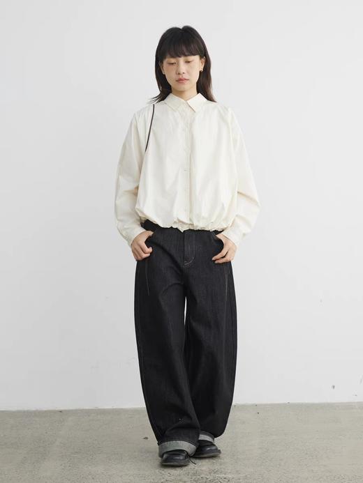 步履不停/5A11232C/翻领花苞结构衬衫 商品图3