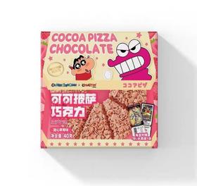 乔克蒂姆小新可可披萨巧克力（甜心草莓味）40g/盒