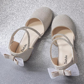 笛莎Deesha 女童童鞋2025夏新款时尚凉鞋