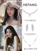 美到冒泡品牌同款施华洛世珍珠香槟珠方糖项链 商品缩略图8