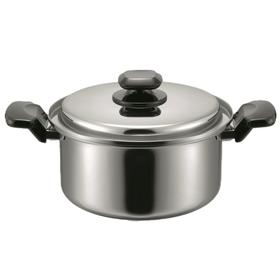 日本进口TAMAHASHI健康厨具双手锅22厘米