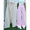 【钰米】秋季新款 洗水棉 细闪 直筒阔腿 牛仔裤 Y5C03N1300 商品缩略图2