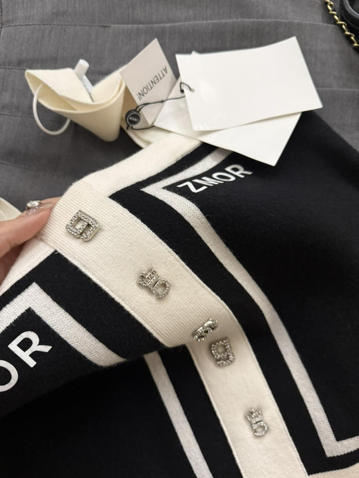 品牌尾单小香风针织马甲 商品图4