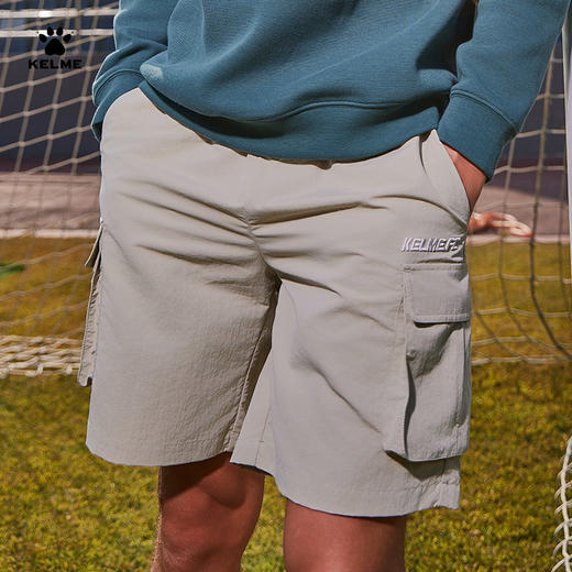 卡尔美2025新款男士男式梭织短裤 商品图0