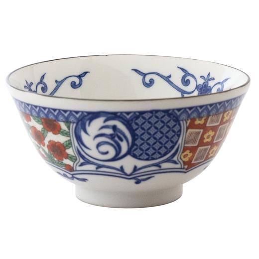 日本进口MARUSAN KONDO蓝染小纹小碗22856蓝色(花小纹) 商品图0