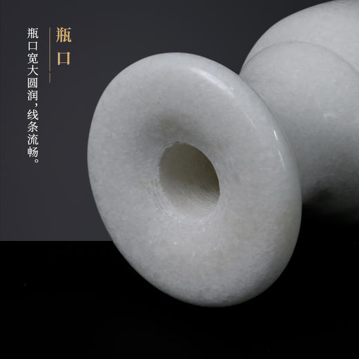 汉白玉花瓶 商品图5