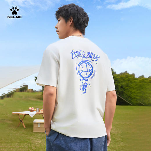 卡尔美2025新款男士短袖T恤 商品图2