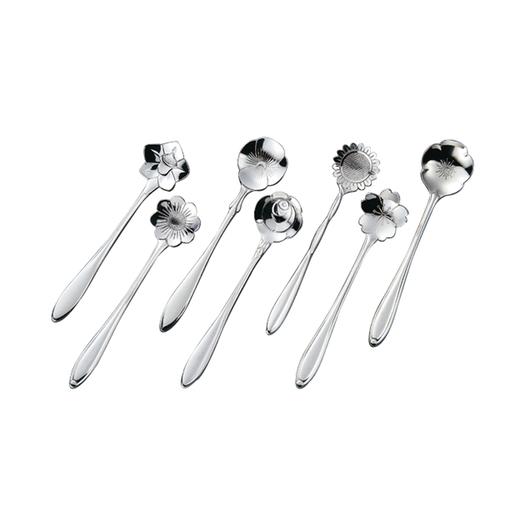 日本进口佐藤金属咖啡勺波斯菊 商品图0