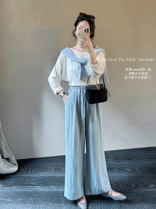 海的女儿 | 捡贝壳与海螺，缝制成衣服给你 美妙包容显瘦版型tee 米白色 商品图4