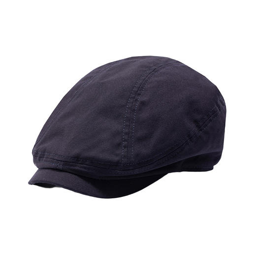 【简约贝雷帽】男女棉质透气贝雷帽防晒遮阳帽夏季帽子报童帽纯色 商品图3