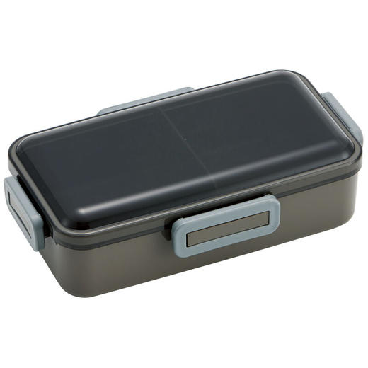 日本进口Skater抗菌饭盒L炭灰色 商品图0