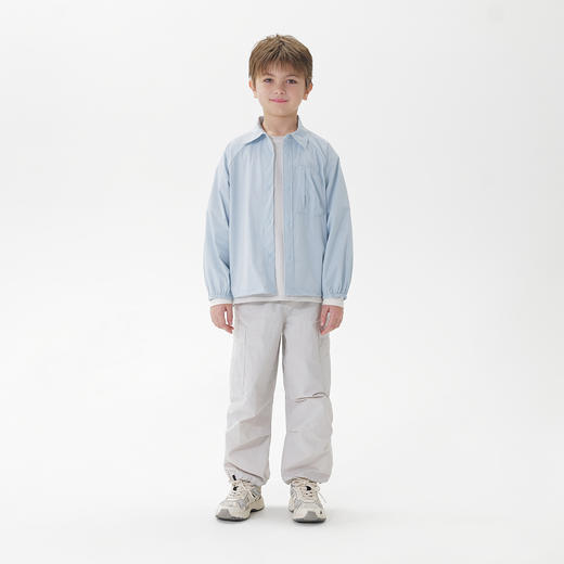 【高弹速干】马克珍妮男童时尚衬衫领外套2025年春装新款550596 商品图1