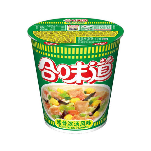 日清合味道猪骨浓汤风味方便面 77g 商品图0