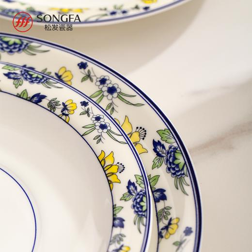 48头闲庭花香骨瓷釉中餐具 商品图6