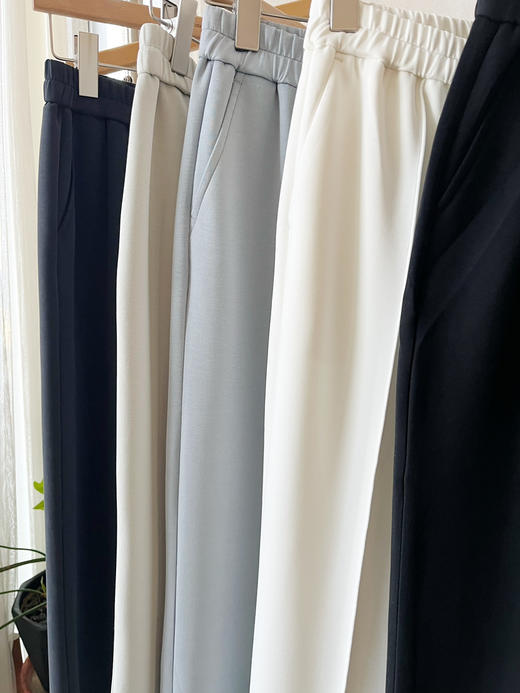 【奔跑无束缚】噢蜜ooomeooo云朵抗皱直筒裤 商品图11