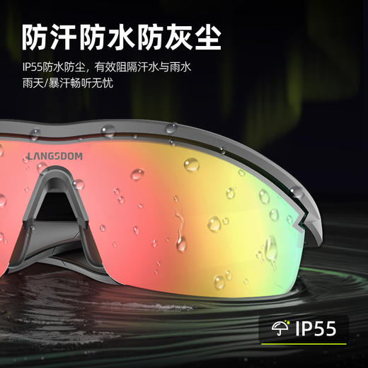 兰士顿 AirNova智能音频蓝牙运动跑步眼镜无线新款太阳镜墨镜运动骑行 商品图9