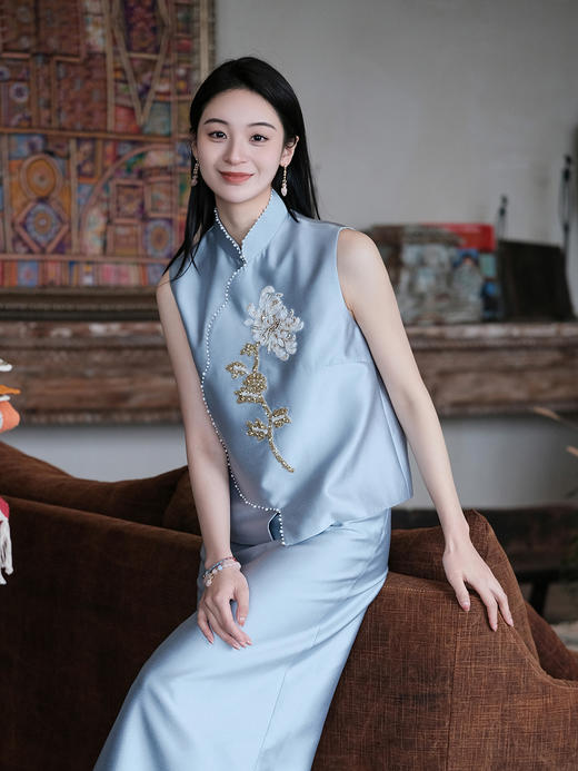 廷前观棠 | 清欢马甲 商品图6