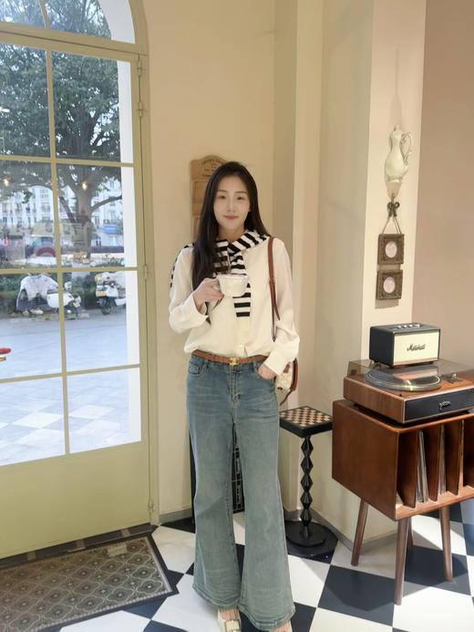 （高定系列）火桐hooton 高密重绉系列 长袖真丝衬衫YT3003 商品图2