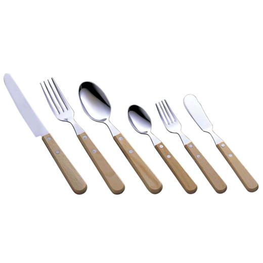 日本进口佐藤金属甜点叉子浅棕 商品图0