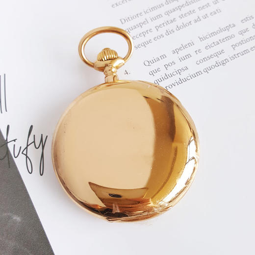 【95新】A. Lange & Söhne 朗格三开怀表18k玫瑰金53MM 201025LV06 商品图6