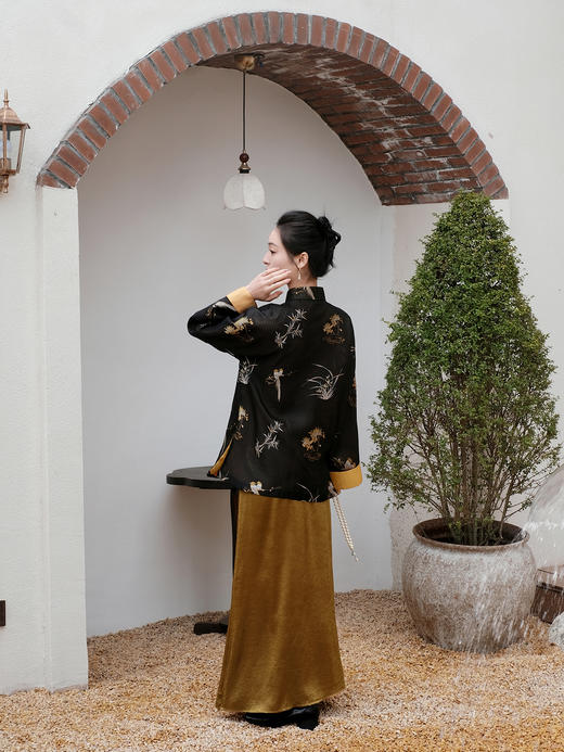 廷前观棠 | 竹烟波月外套 商品图3