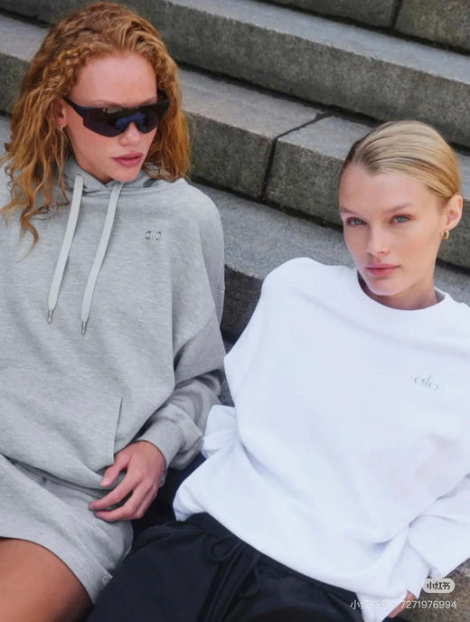 𝐚𝐥𝐨 jisoo系列情侣连帽衫 商品图2