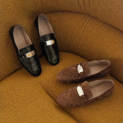 【溯源团-品牌直发】RIM RIM平底金属扣一脚蹬英伦乐福鞋2439/202405/2392 商品图3