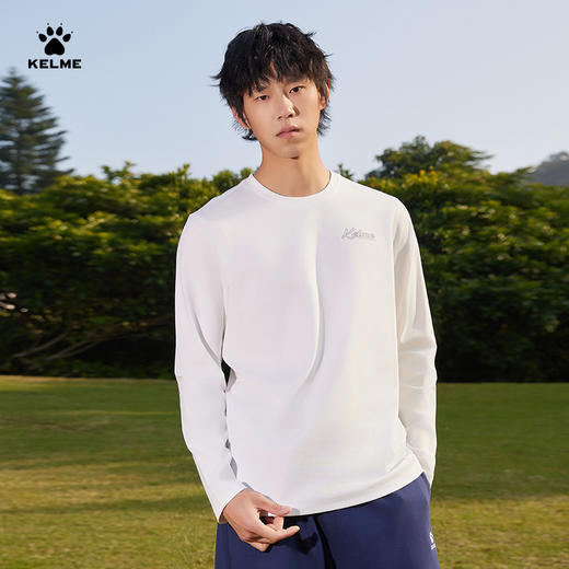 卡尔美2025新款男士男圆领T恤 商品图0