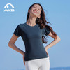 爱暇步春夏新款速干瑜伽服上衣女专业高端运动普拉提健身服T恤A25192NWF 商品缩略图4
