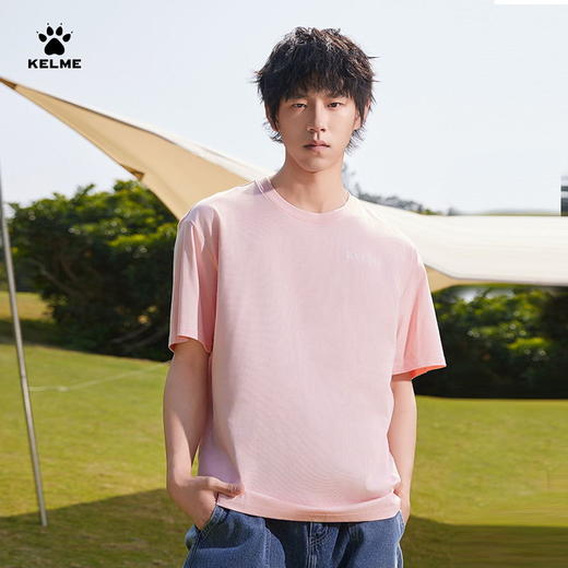 卡尔美2025新款男女同款中性短袖T恤 商品图3